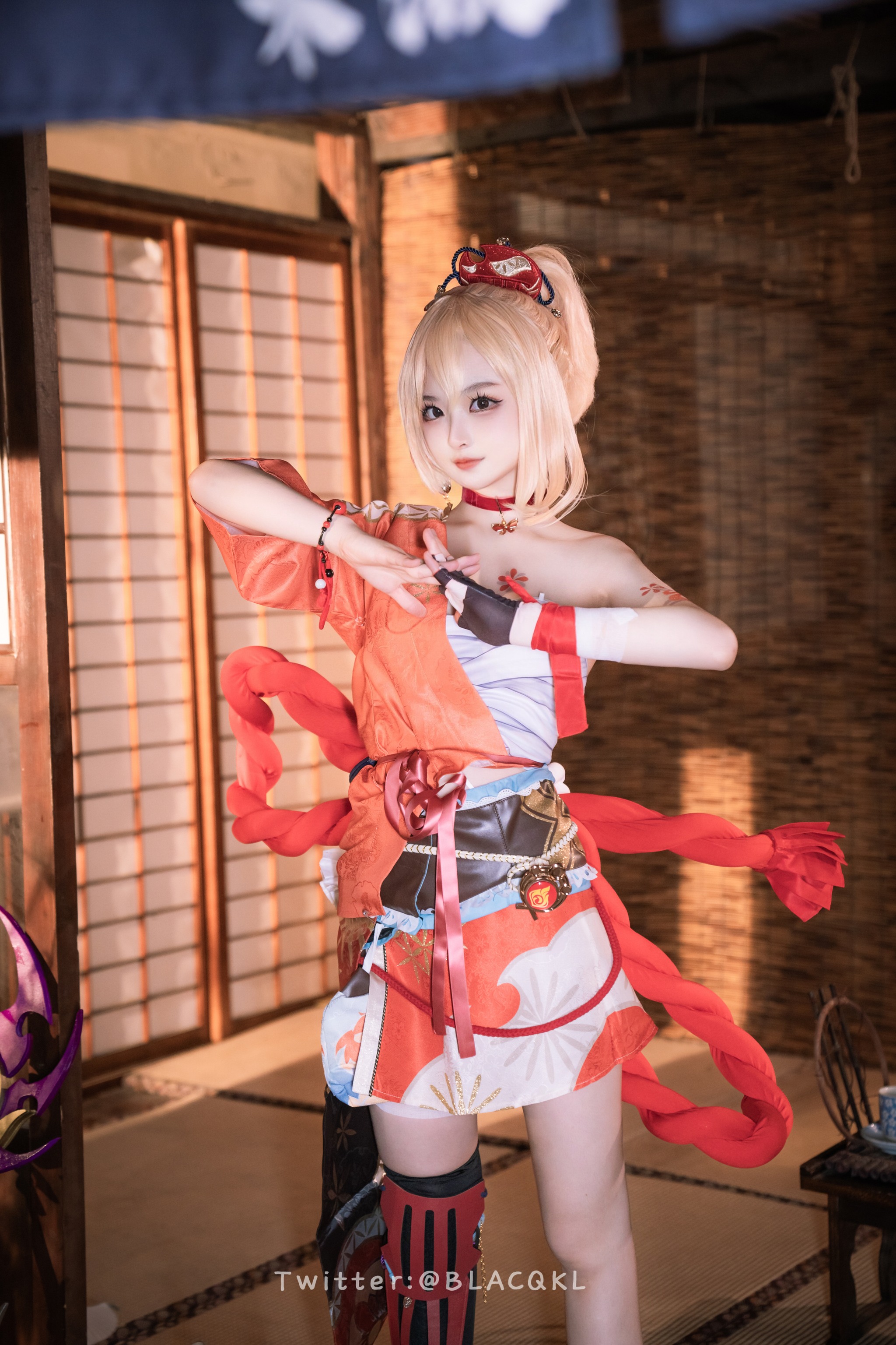 白莉爱吃巧克力 - NO.011 宵宫[92P]-XikXak